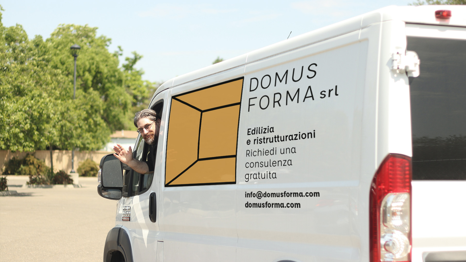 domus forma brand identity drogheria studio visual graphic truck