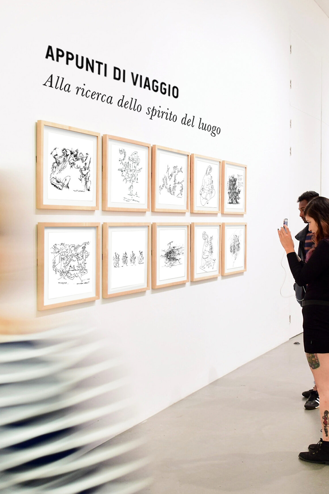 margherita cavallo visual identity drogheria studio art exhibition
