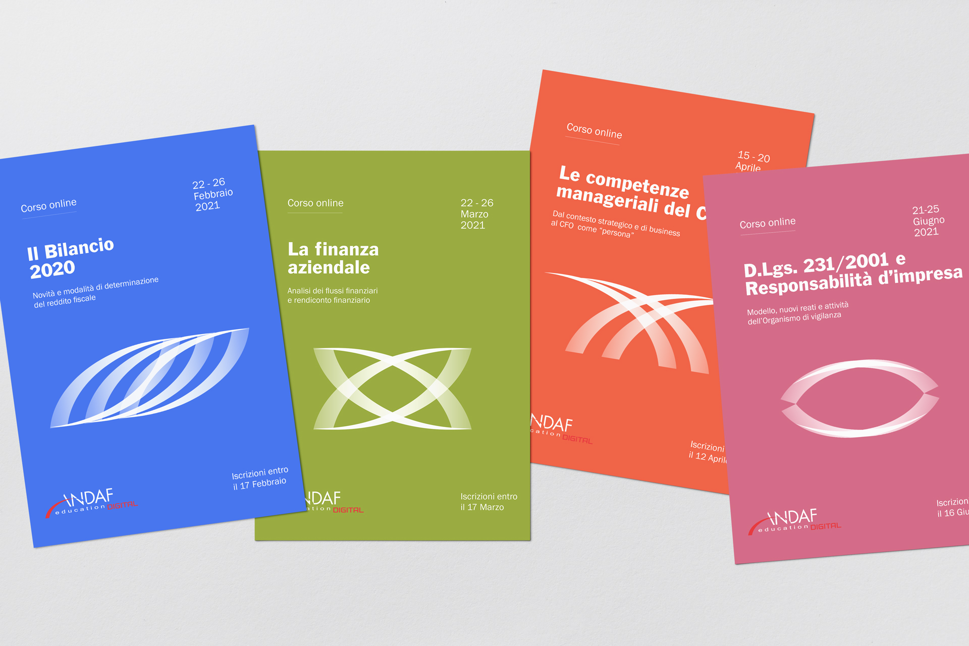 Andaf visual design graphic flyers drogheria studio identity